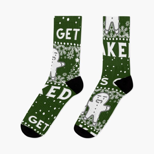 Item preview, Let's Get Baked - Funny Christmas, Gingerbread, Adult Humor designed and sold by looktor.