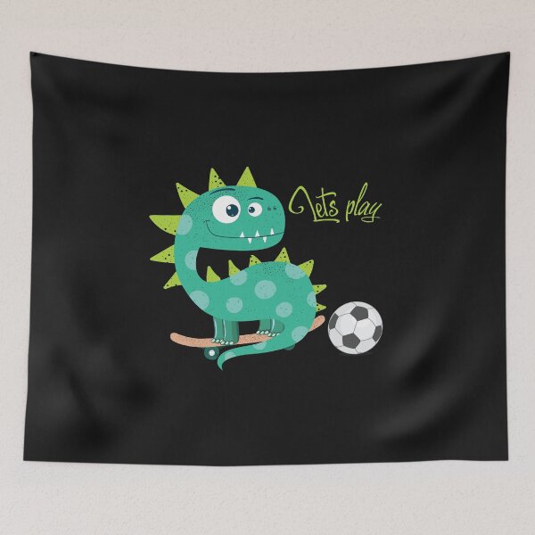 Item preview, Soccer dinosaur gift designed and sold by eiwo87.