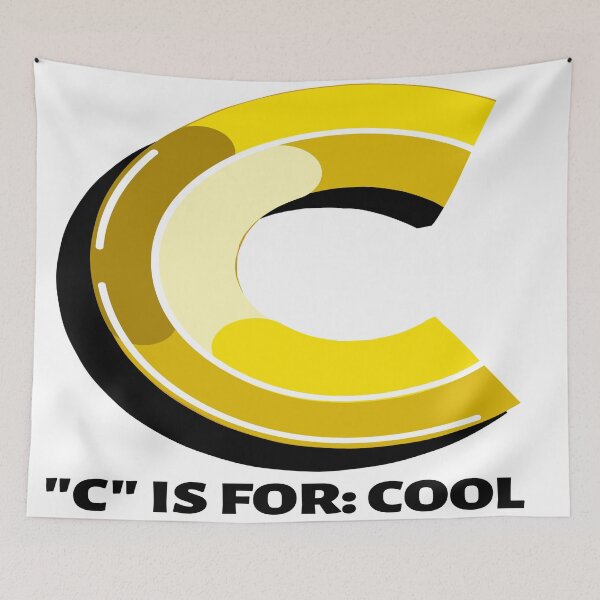 Item preview, C for COOL designed and sold by Apoorv Choudhary.