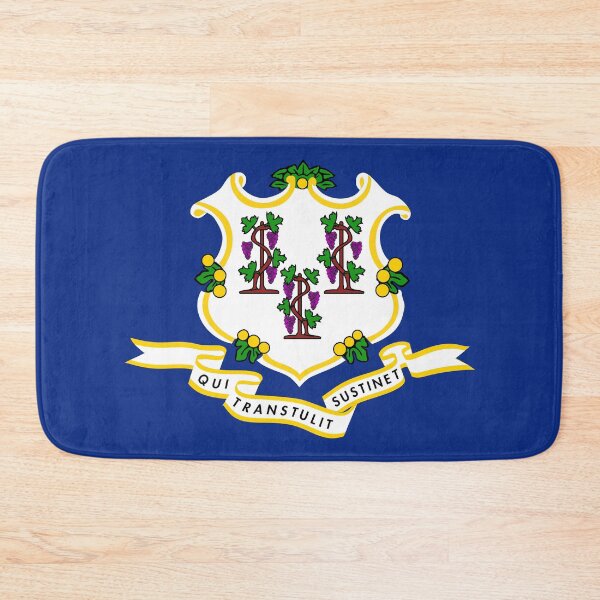 Item preview, Flag of Connecticut State of the USA designed and sold by SolarCross.