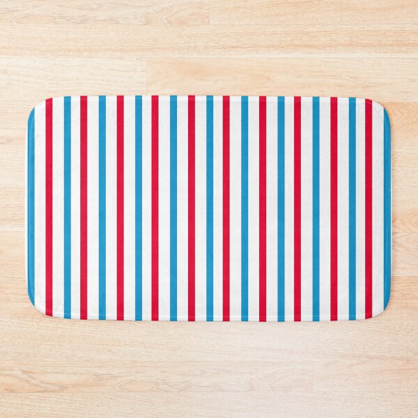Item preview, Red white and royal blue - Vertical lines pattern designed and sold by feether-store.