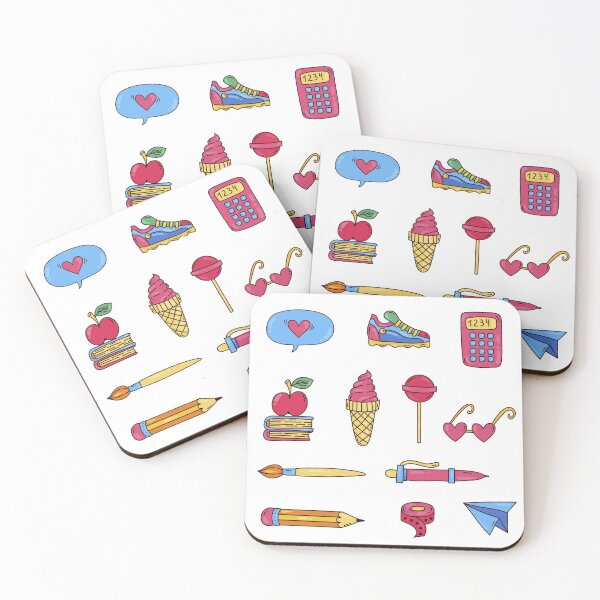 Item preview, School cute icons designed and sold by Olizabet.