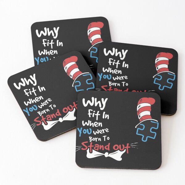 Item preview, Why Fit In When You Were Born To Stand Out designed and sold by FunnyDio.
