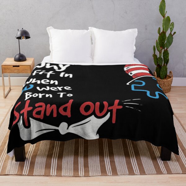 Item preview, Why Fit In When You Were Born To Stand Out designed and sold by FunnyDio.