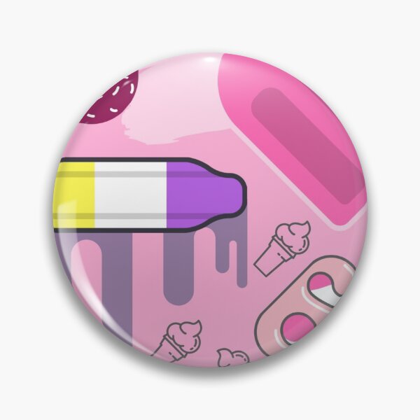 Item preview, Pink ice cream coolers popsicles pattern gift design designed and sold by Michael Schmidt.