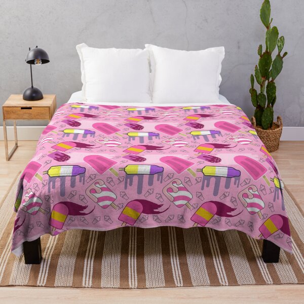 Item preview, Pink ice cream coolers popsicles pattern gift design designed and sold by Michael Schmidt.