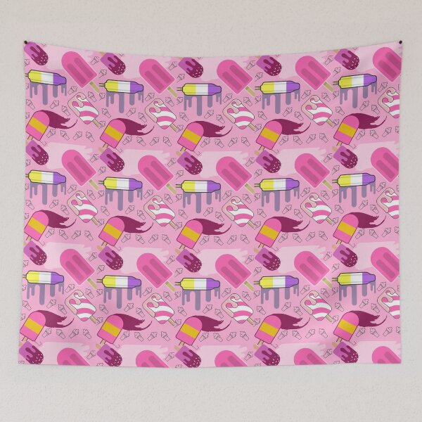 Item preview, Pink ice cream coolers popsicles pattern gift design designed and sold by Michael Schmidt.