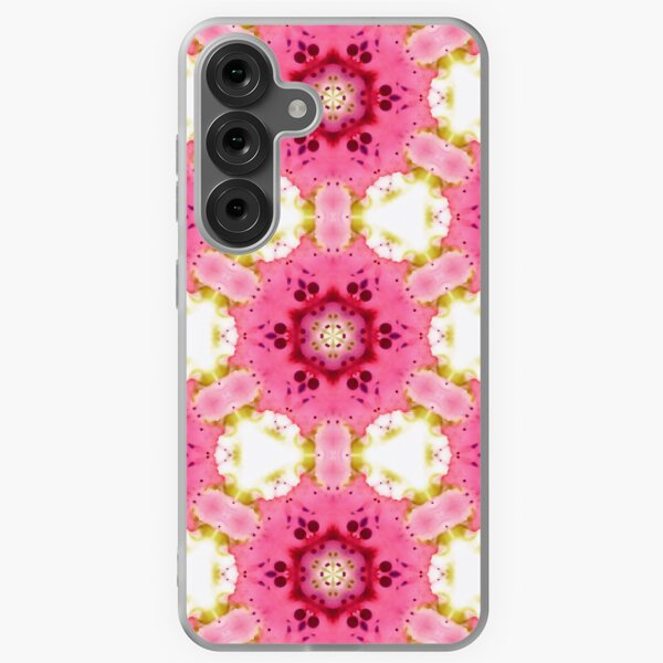 Pink Dessert - Kaleidoscopic Pattern Samsung Galaxy Soft Case