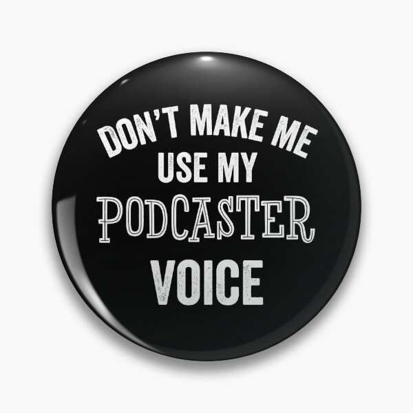 Item preview, Podcaster Funny Gift Podcasting Talk Show Host Fan designed and sold by carlhunt99.