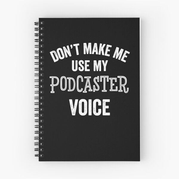 Item preview, Podcaster Funny Gift Podcasting Talk Show Host Fan designed and sold by carlhunt99.