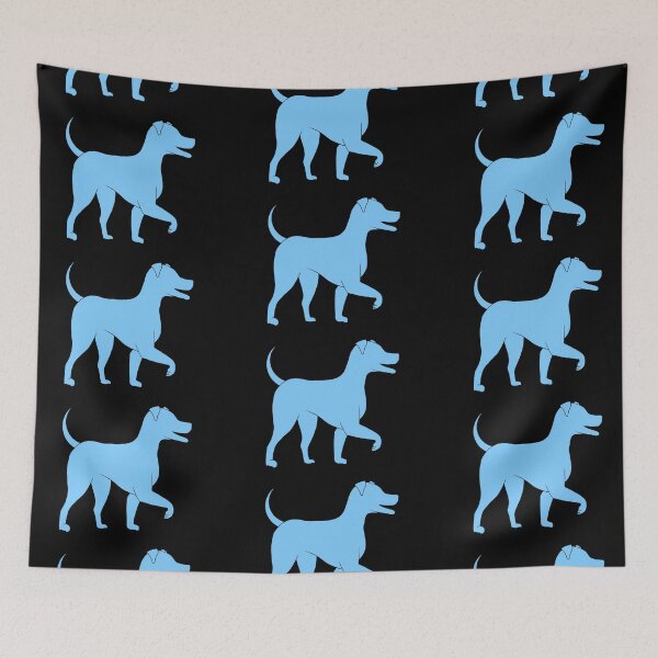 Item preview, Light blue dog designed and sold by Lady Dragonwren.