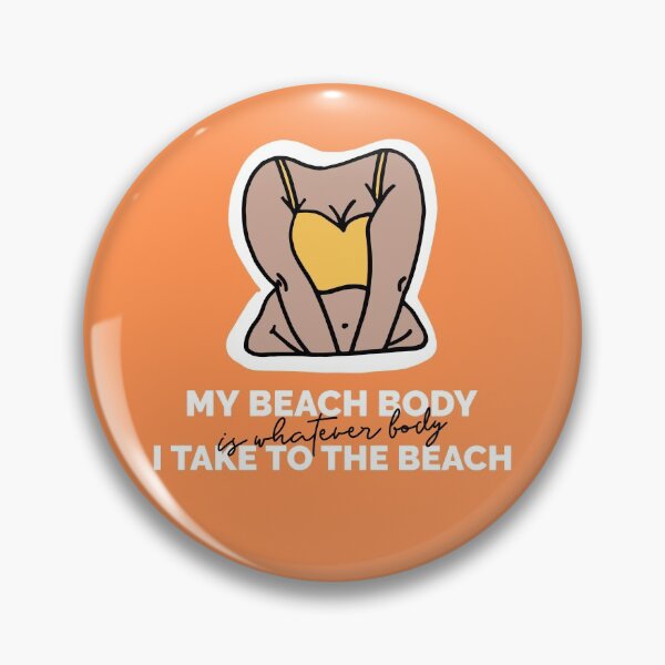 Item preview, My beach body is whatever I take to the beach designed and sold by BroadmindedWay.