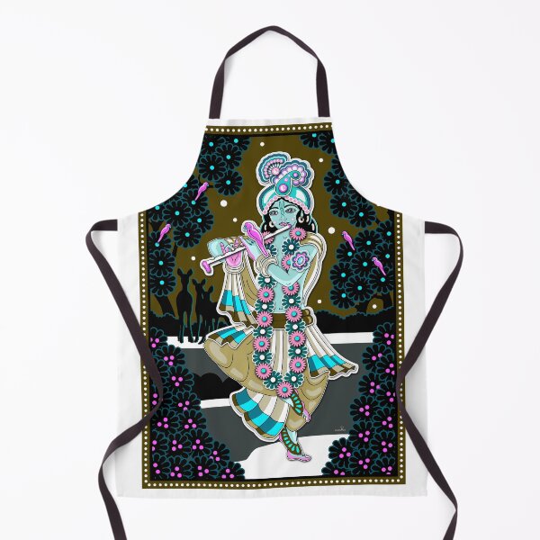 Item preview, Sri Krishna playing flute designed and sold by GundicaArt.