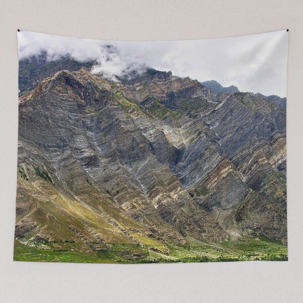 Item preview, Himalaya Mountain Rockface Scenic Landscape designed and sold by worldways.