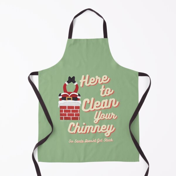 Item preview, Clean Your Chimney, Retro, Vintage Christmas Humor, Funny Gifts designed and sold by SavvyCleaner.
