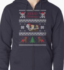 Going MERRY Christmas Zipped Hoodie