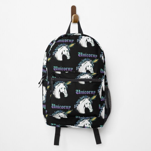 Item preview, Unicorn Unicorny Corn Horn Pun Horse Pun Vegan Fantasy designed and sold by funnytshirtemp.