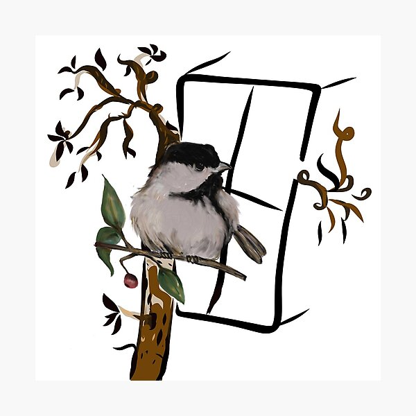 Item preview, Bird missing home designed and sold by venuszh.