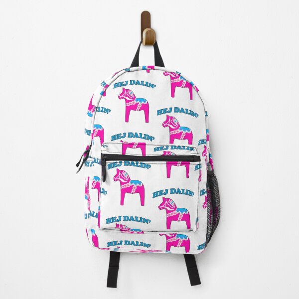 Item preview, Pink Dala Horse Hej Darlin' Hi Darling Funny Love designed and sold by funnytshirtemp.