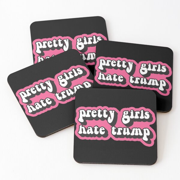Item preview, Pretty girls hate Trump designed and sold by Statim.