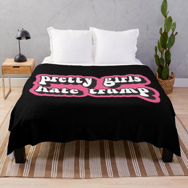 Item preview, Pretty girls hate Trump designed and sold by Statim.