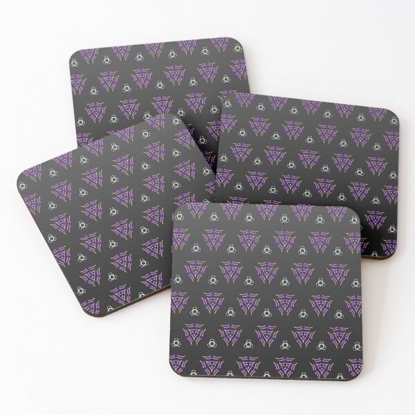 Item preview, Beautiful pink triangle pattern on a cool gradient grey to black background  designed and sold by PetaJaneHome.