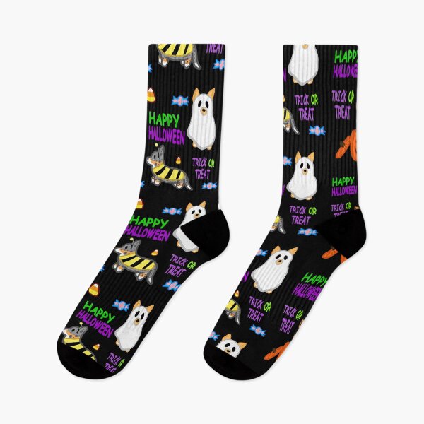 Item preview, Happy Halloween Corgis designed and sold by PuffballCreates.