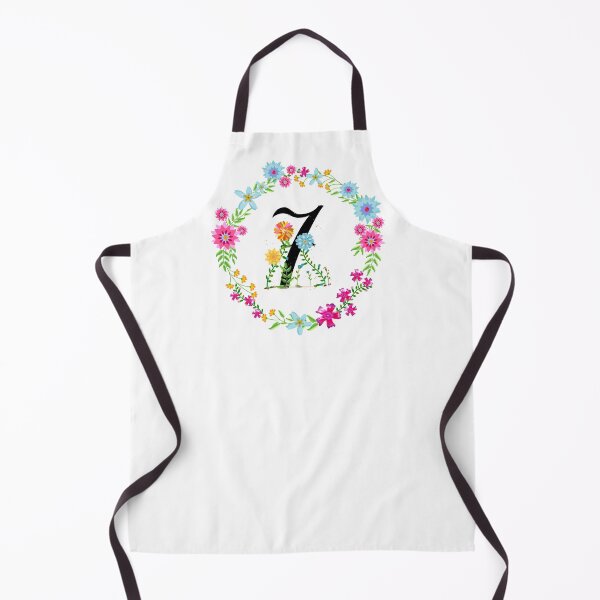 Item preview, Floral Number 7 Seven designed and sold by BleuSky.