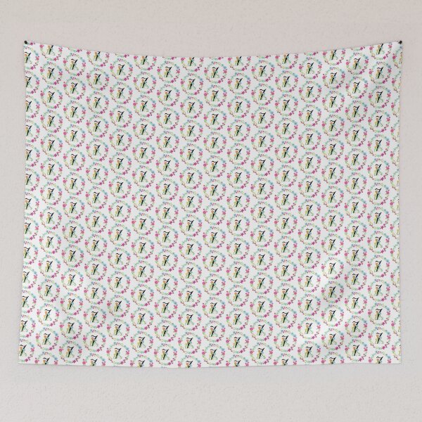 Item preview, Floral Number 7 Seven designed and sold by BleuSky.