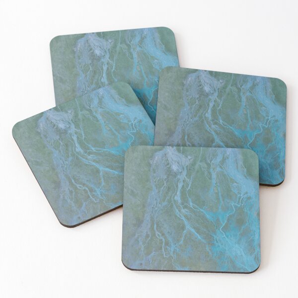 Item preview, Blue Color Abstract Painting designed and sold by ahmadshalqeh.