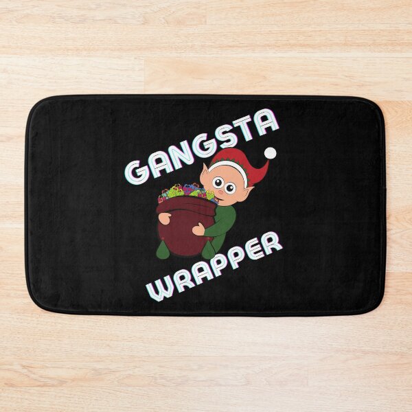 Item preview, Gangsta Wrapper - Funny Christmas, Holiday Party designed and sold by looktor.