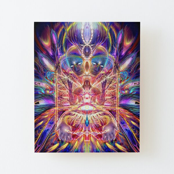 Hourglass Wood Mounted Print