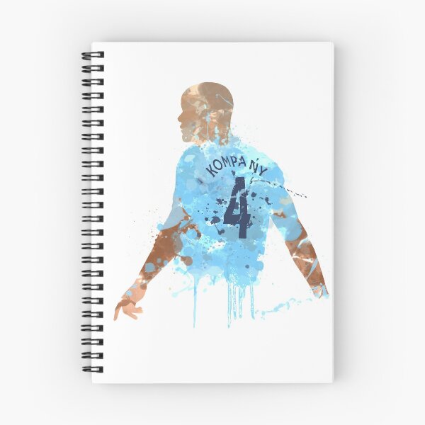 Item preview, Kompany Number 4 Art designed and sold by FootballArcade.