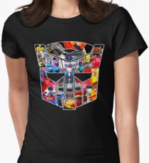 TRANSFORMERS FIGURES!!! Generation 1 Autobot Logo Women's Fitted T-Shirt