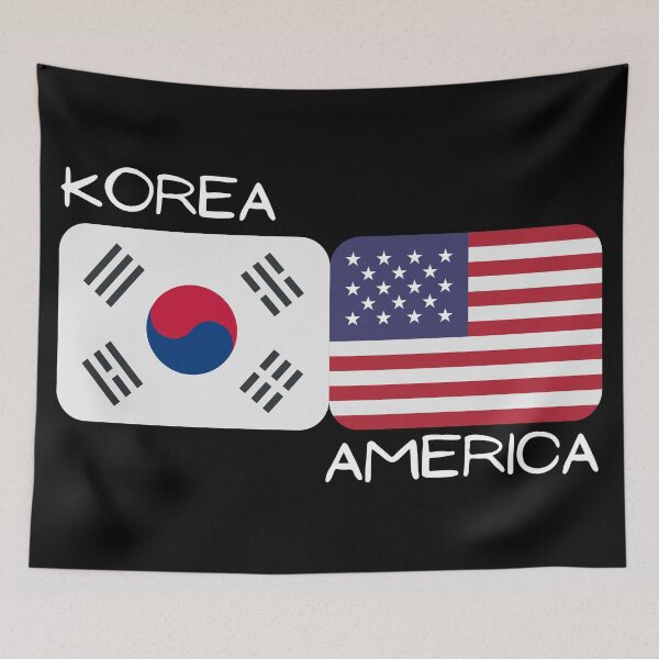 Item preview, Coreano Americano - Corea y América designed and sold by theKoreanRage.
