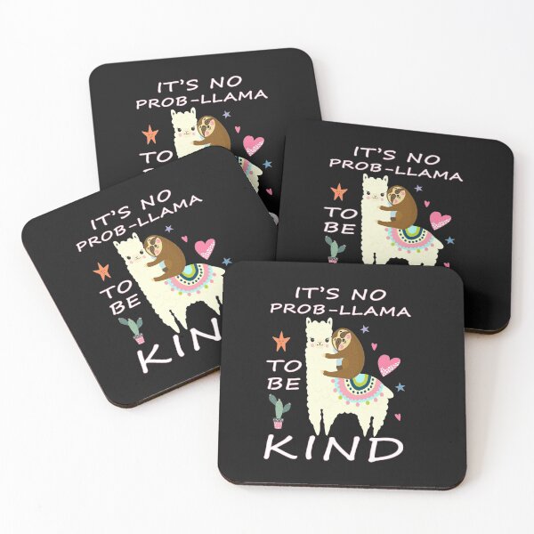 Item preview, It's No Prob Llama To Be Kind Anti Bullying Awesome Gift T-Shirt designed and sold by bestdesigns2020.