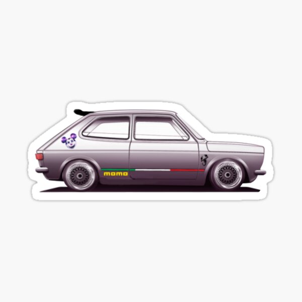 127 Fiat Tuning Deluxe Sticker by ilmostro00