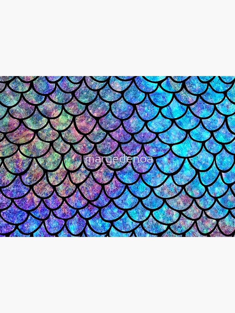 Colorful Mermaid scales by maryedenoa