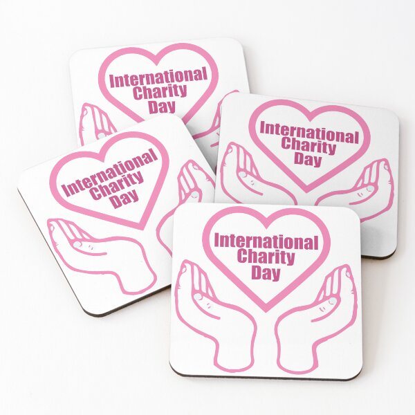 Item preview, International Charity Day, pink designed and sold by Gaalaxyz.
