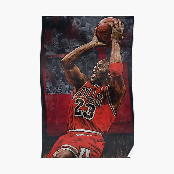 Tapete Jordan Illustration Poster