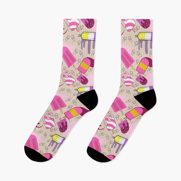 Item preview, Nude pink ice cream coolers popsicles pattern gift design designed and sold by Michael Schmidt.