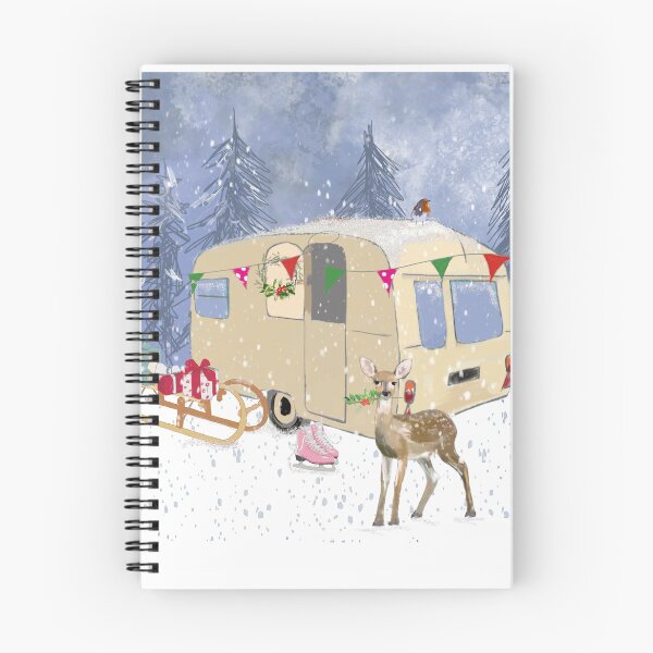 Item preview, Christmas vintage country caravan  designed and sold by Leatextileart.