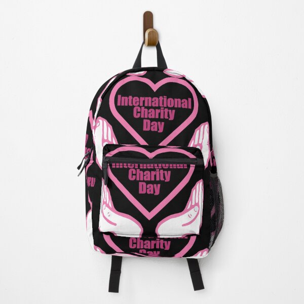 Item preview, International Charity Day, pink (dark) designed and sold by Gaalaxyz.