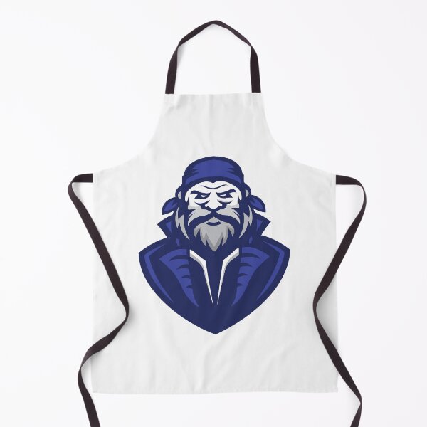 Item preview, Captain Pirate in Blue And White designed and sold by Sreena.