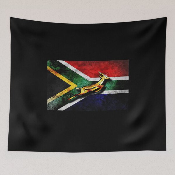 Item preview, Vintage South African Flag SA Flag With Springbok South Africa designed and sold by OurBestBuys.