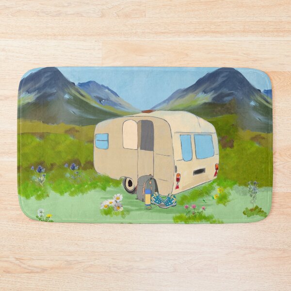 Item preview, Caravan in the Countryside  designed and sold by Leatextileart.