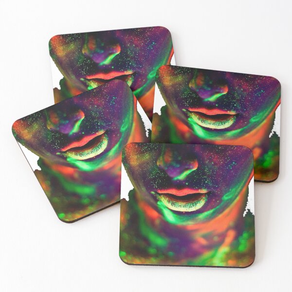 Item preview, face silhouette, space, lips, human face, girl face, girl designed and sold by Viktoriia Trubiichuk.