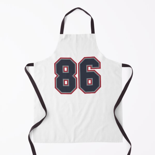 Item preview, 86 Navy Grey Red Sports Number Eighty-Six designed and sold by HelloFromAja.