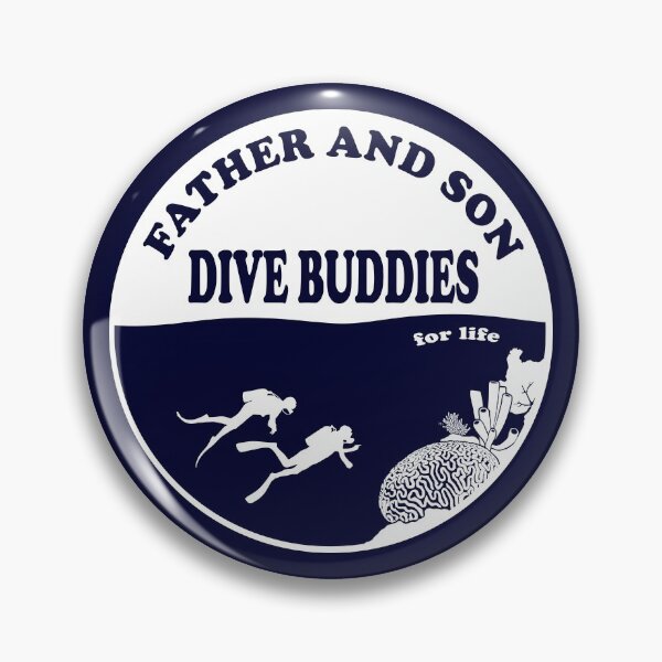Item preview, Father and Son - Dive Buddies for Life designed and sold by Caden Darling Designs.