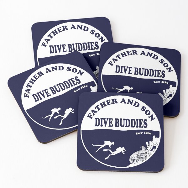 Item preview, Father and Son - Dive Buddies for Life designed and sold by Caden Darling Designs.